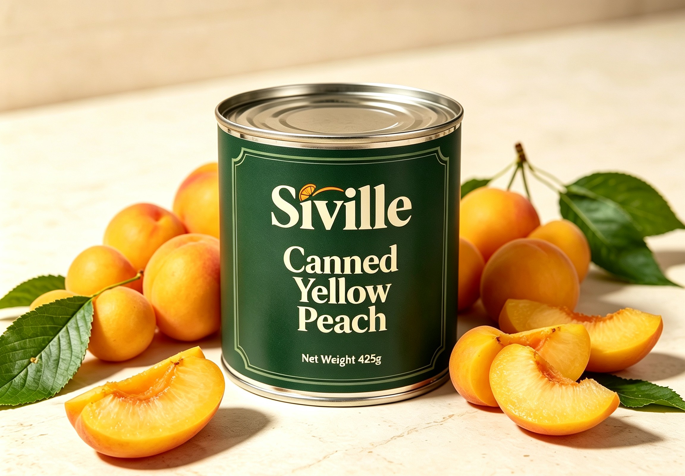 Canned Yellow Peach
